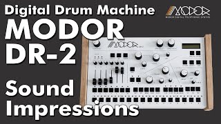Video thumbnail for Modor DR-2 Boutique digital drum maschine from Belgium Sound Impressions by Penishead