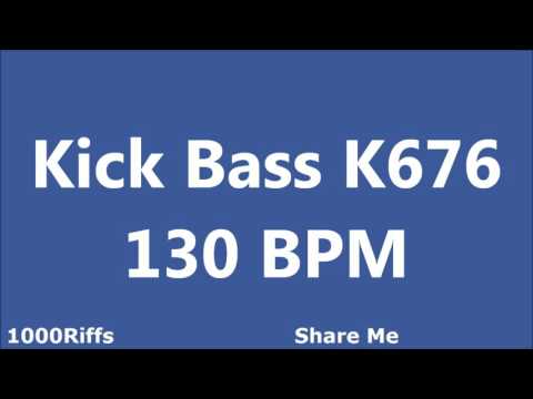 Kick Bass Drum K676 : 130 BPM