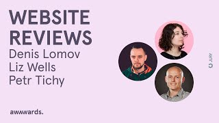 🔴 Live Jury Website Reviews | Denis Lomov, Liz Wells & Petr Tichy