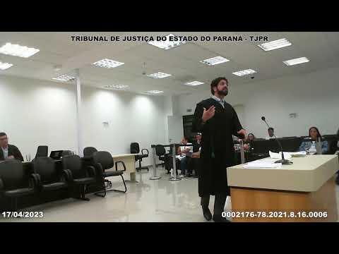 Júri Curitiba 17/04/2023 - Centro Judiciário do Ahú