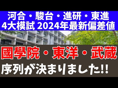 経営学科 國學院大學・東洋大学・武蔵大学の序列が完全に決定しました