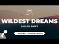 Wildest Dreams - Taylor Swift (Lower Key - Piano Karaoke)