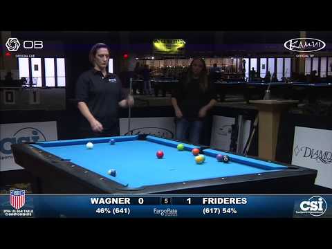 USBTC 10-Ball: Rebecca Wagner vs Jessica Frideres