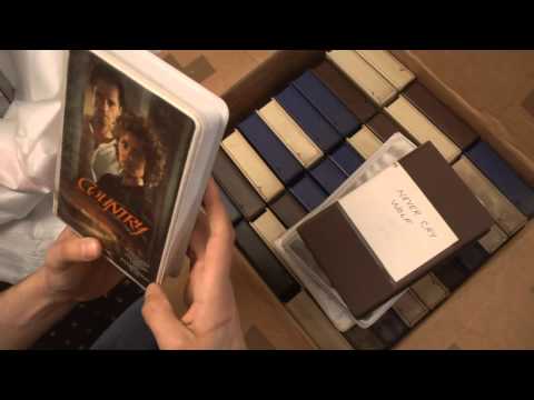 Unboxing Video: Opening 3 Boxes of Pre-Recorded Betamax Tapes - in HD!!!!