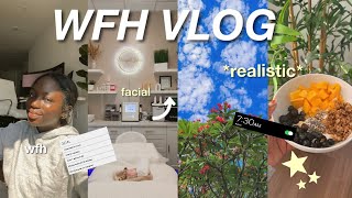 WORK FROM HOME VLOG | facial, story time, brand deals