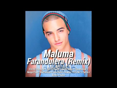 Maluma - Farandulera (Remix) Ft. Ele A El Dominio, The La Planta, Marka Akme, Tunechikidd, Ñengo...
