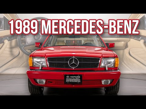 Thumbnail for One-Owner 1989 Mercedes-Benz 560 SEC Coupe 5.6L V8 Auto - FOR SALE - #137549 by Mercedes-Benz SEC
