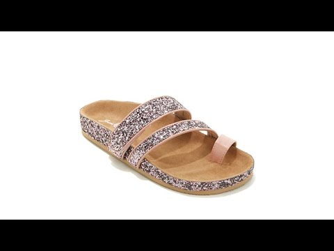 Joan Boyce Glitter Comfort Sandal