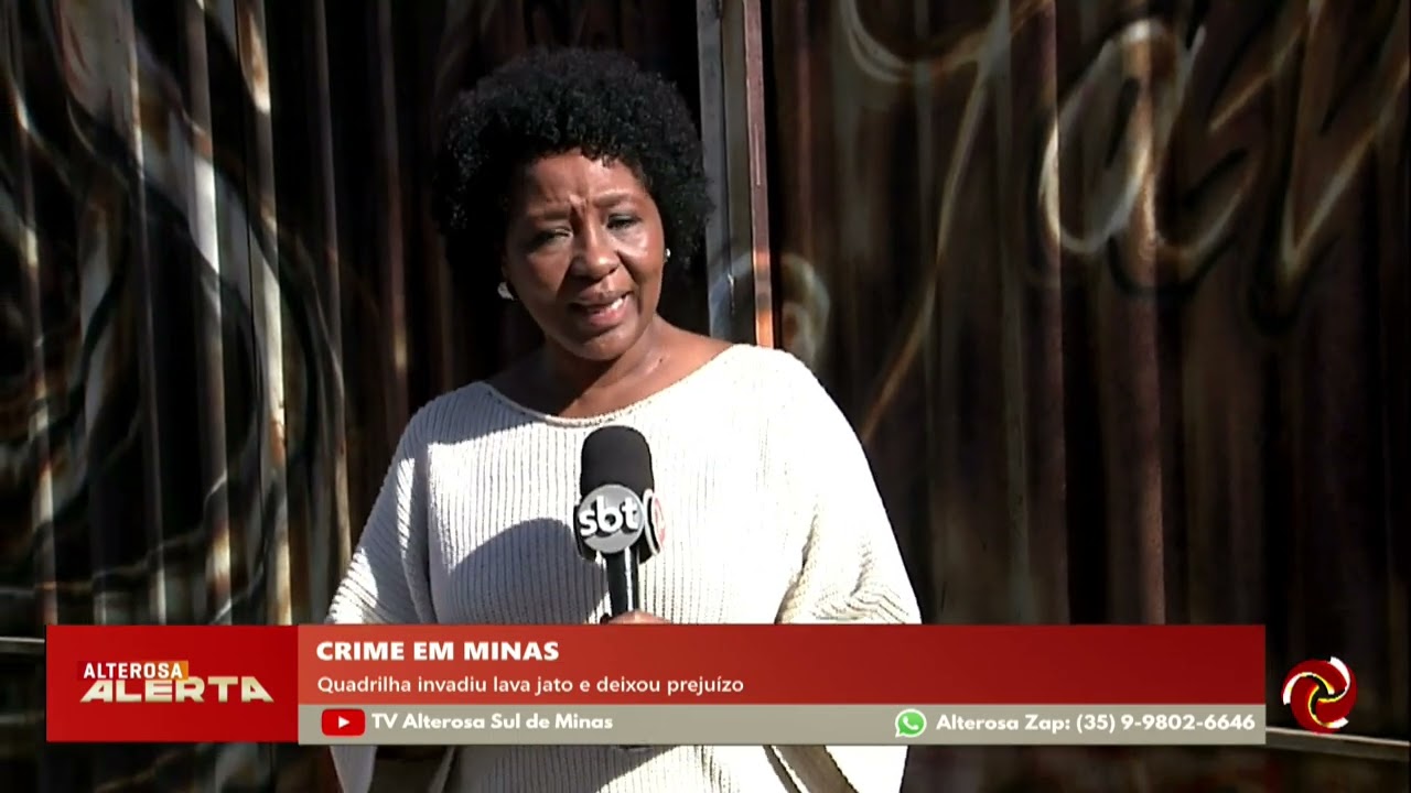 Quadrilha invade lava jato e deixa prejuízos em Minas