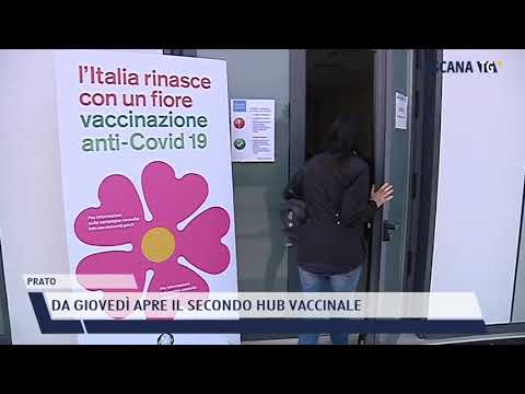 2021-05-04 PRATO - DA GIOVEDÌ APRE IL SECONDO HUB VACCINALE
