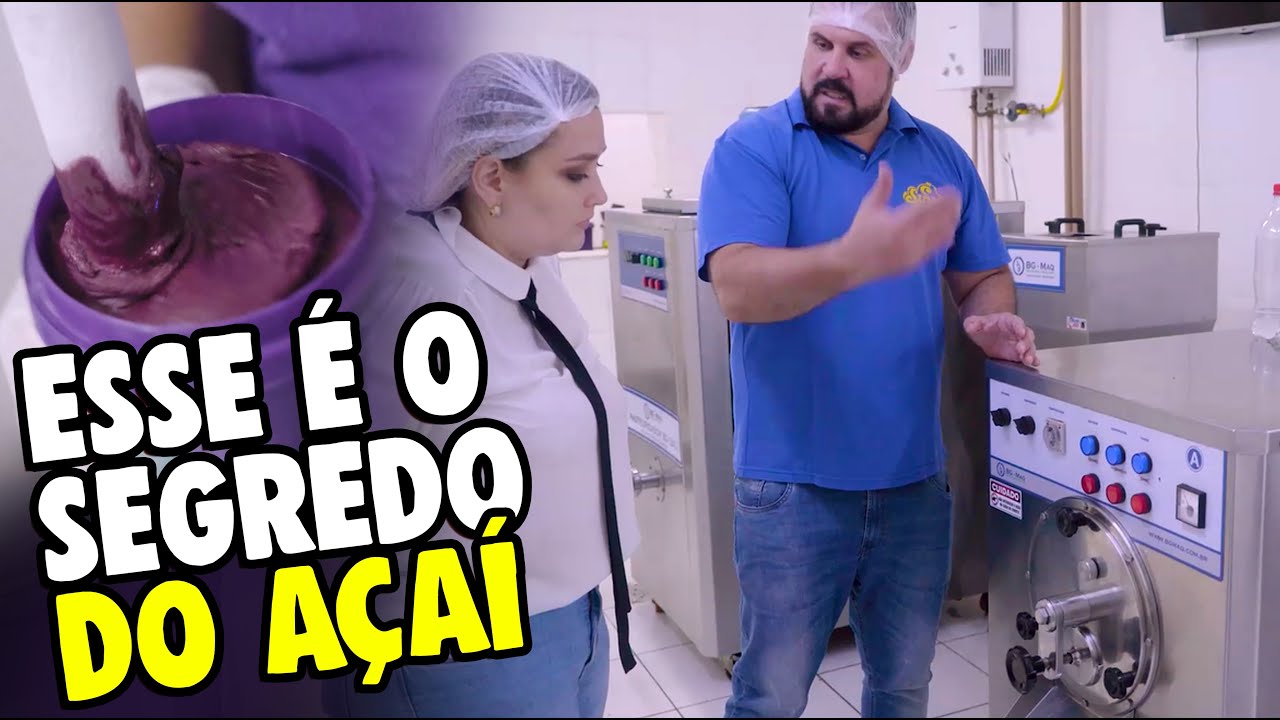 VISITEI UMA FÁBRICA DE AÇAÍ E REVELAMOS OS SEGREDOS!
