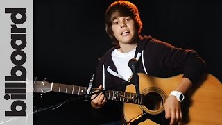 Justin Bieber One Time Full Acoustic Performance B...