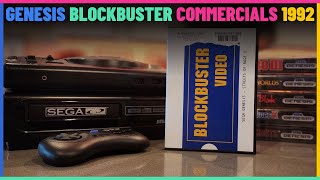 Sega Genesis Blockbuster Commercials From 1992.