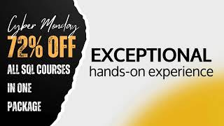Cyber Monday Sale at LearnSQL.com
