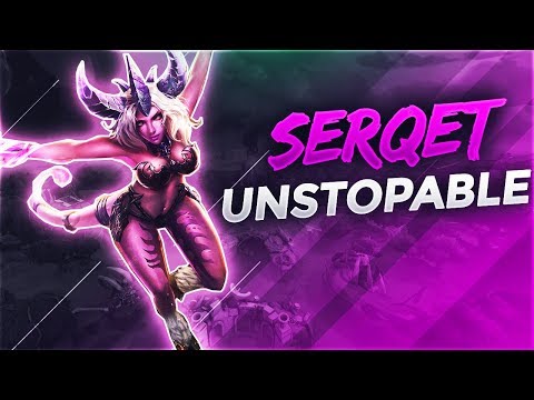 Serqet - GET FREE KILLS - Smite (longest game this season)