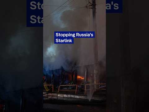 Stopping Russia's Starlink | DW News