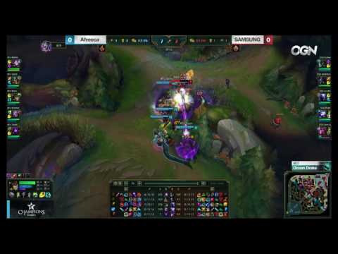 AFS vs SSG Highlights Game 1 LCK Spring 2017 W1D3 Afreeca Freecs vs Samsung Galaxy