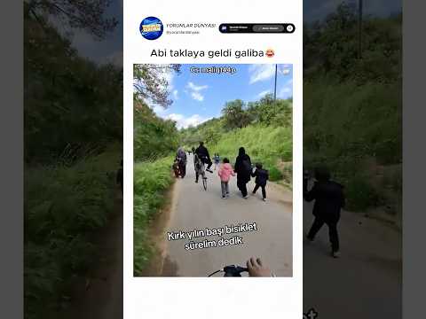 Abi ön frene bastı galiba😂