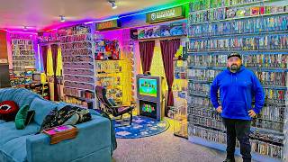 A millionaire invited me into his game room