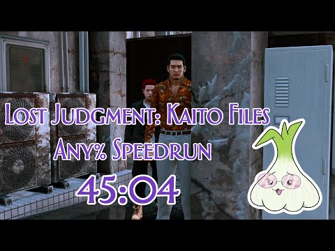 Lost Judgment: Kaito Files Any% - 45:04
