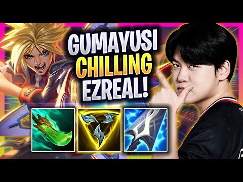 GUMAYUSI CHILLING WITH EZREAL! - T1 Gumayusi Plays Ezreal ADC vs Kai'sa! | Season 2025