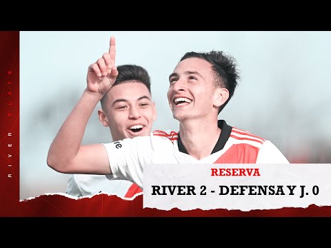 #ReservaLPF ⚽️ River 2 - Defensa y Justicia 0 [RESUMEN COMPLETO]