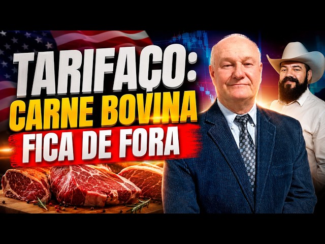 Urgente: Carne brasileira escapa de taxa dos EUA; Muçarela e Leite sobem!