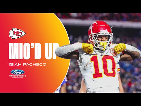 Isiah Pacheco was Mic'd Up for the AFC Divisional Playoff vs. the Buffalo Bills | Kansas City Chiefs