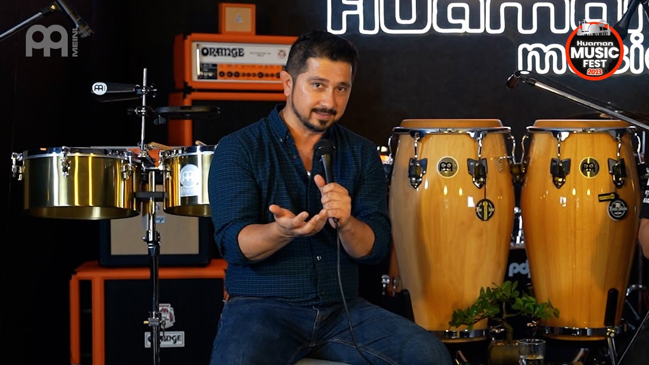 GERMÁN BARATTO REPRESENTANTE DE MEINL EN LATINOAMERICAN en el Huaman Music Fest 2023