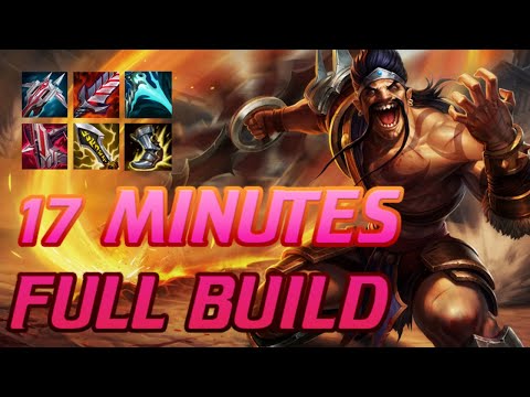 17 MIN FULL BUILD DRAVEN •SMURFING• [Best Moments] - Best Draven World - Vincent´s Draven