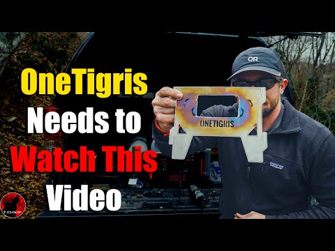 This is the Stove They Should Have Made - OneTigris Titanium Mini Wood Stove Modification