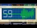 COUNTDOWN TIMER V 125 80 Sec Clock With Sound Effects ECG EKG STYLE 4k