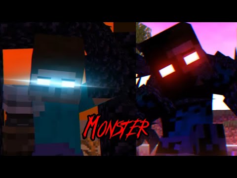 "Monster" - A Minecraft music video (Herobrine Montage) @sashamtanimations3761