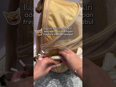 Gambar Cavea Tas Ransel Hewan - Kuning
