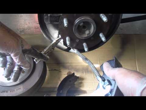 2005 Chevy Silverado Single Spring Rear Brakes (Brake Shoes Drum and Wheel Cylinder Replacement)