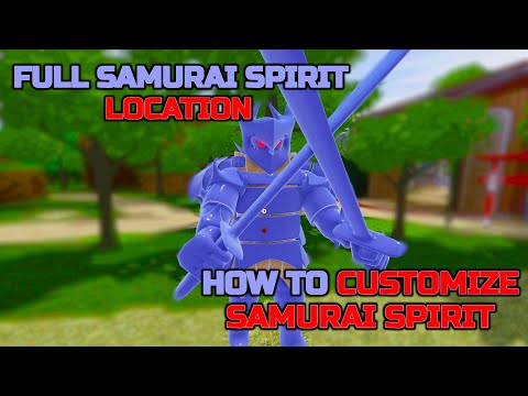 HOW TO GET FULL SAMURAI SPIRIT + CUSTOMIZE SAMURAI SPIRIT in SHINDO LIFE ROBLOX