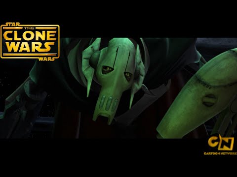 Star Wars: The Clone Wars: Grievous Hero ambushes evil Anakin in Confederate space (CN)