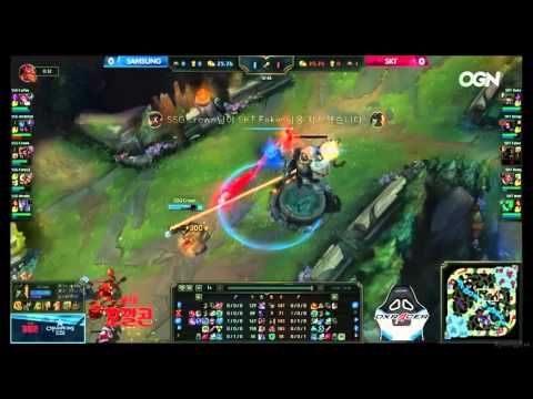 Faker vs Crown - 1vs1 Gangplank vs Viktor - League of Legends