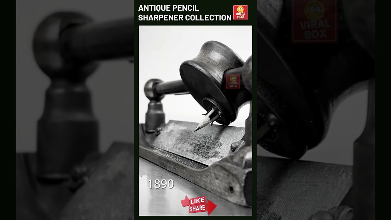 1890 Antique Pencil Sharpener Collection