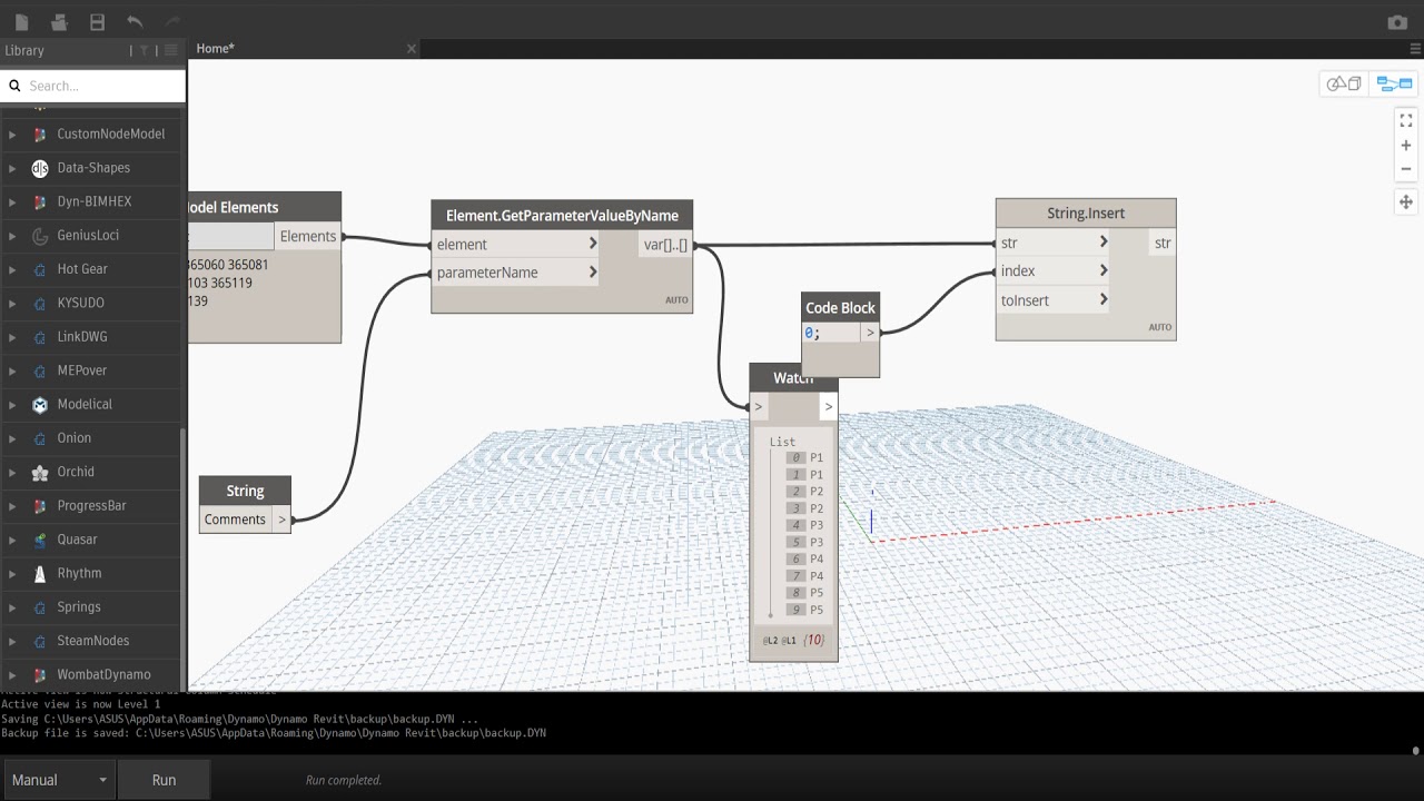 String Insert - Dynamo