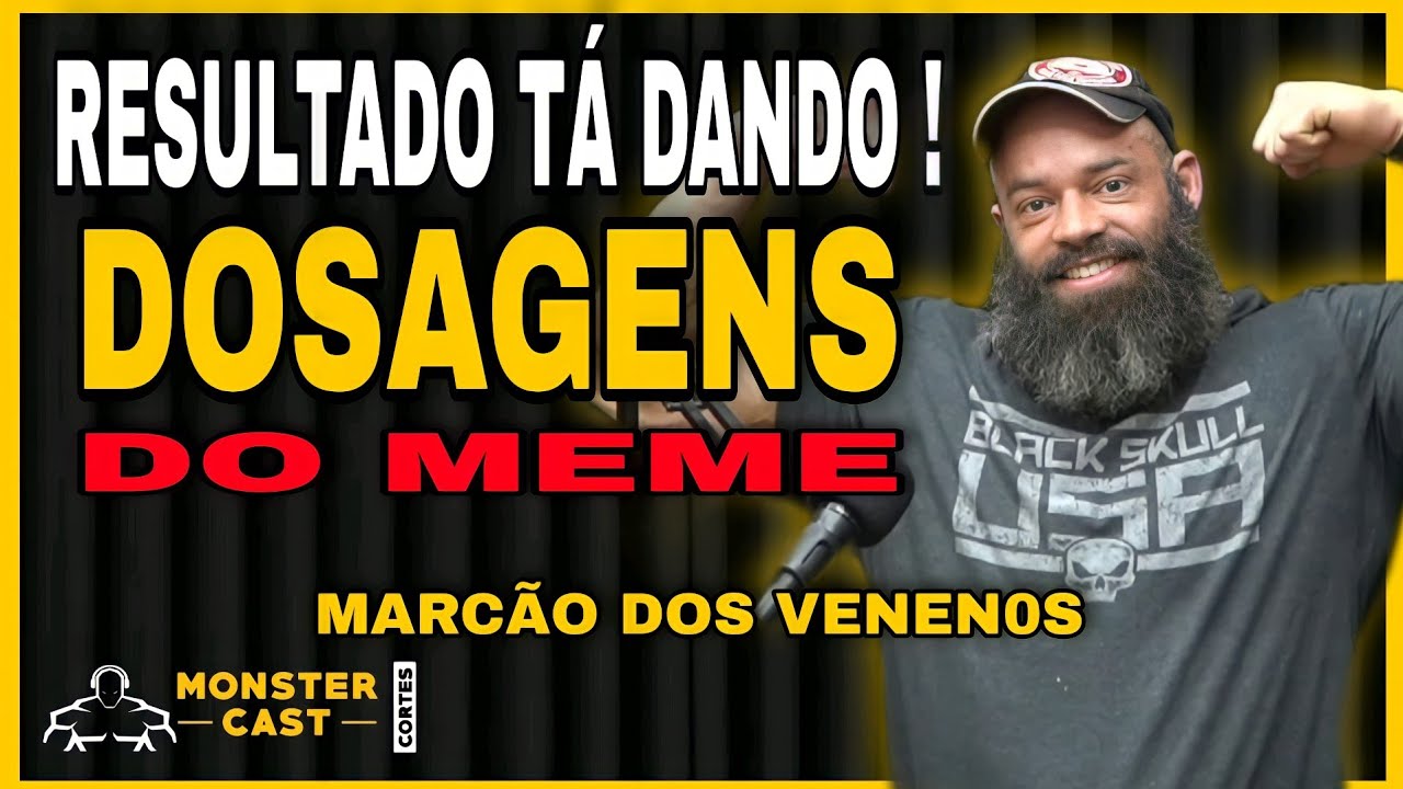 ELE REVELOU AS QUANTIDADES DAS PARADINHAS ! Marcão dos Venenos