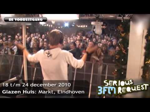 BLØF - Wijd Open (Eindhoven versie) Serious Request tune 2010, Glazen Huis.