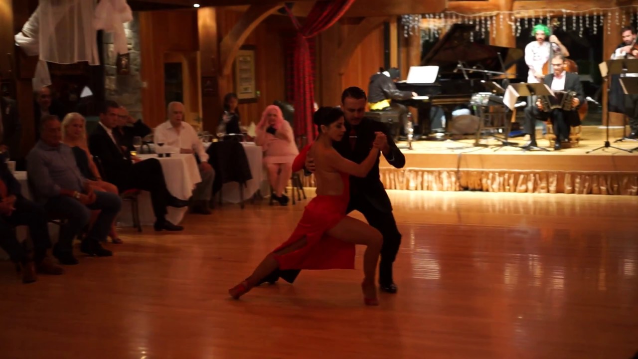 Carolina Jaurena & Andres Bravo dancing to Gallo Ciego played by the Hector Del Curto Tango Quintet