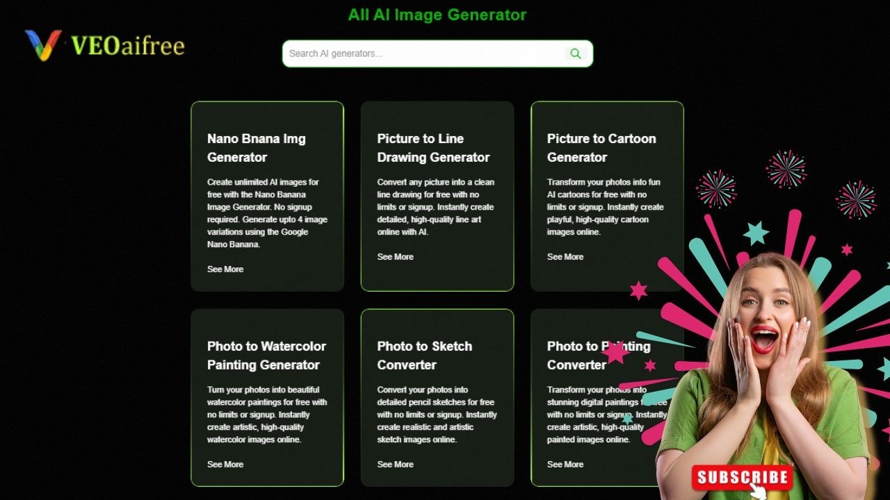 AI Images Generator Free No Login Required | Unlimited AI Images 😱 #FreeAIImageGenerator VeoAIFree