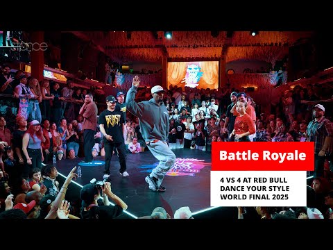 Battle Royale: 4 gegen 4 beim Red Bull Dance Your Style World Final 2025 // Haltung