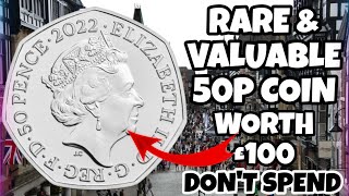 This Rare 50P Coin Sold For £100 – DO NOT Spend This If You Have One!!