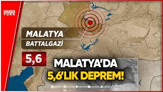 Malatya’da 5.6 Büyüklüğünde Sarsıntı: Bölge Ayakta