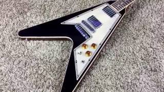 Video thumbnail for Trogly's Guitars: 2012 Gibson Grace Potter Signature Flying V by The Trogly's Guitar Show