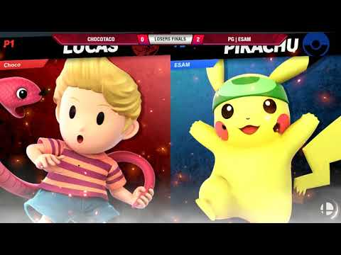VS Weekly 5/2/19 - Losers Finals - ChocoTaco (Lucas) vs PG | ESAM (Pikachu) - SSBU
