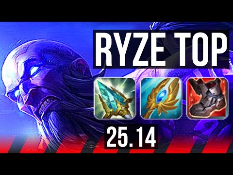 RYZE vs AATROX (TOP) | EUW Master | 25.14